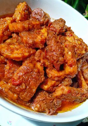 Foto resep Krengsengan Tempe Ati Ampela
