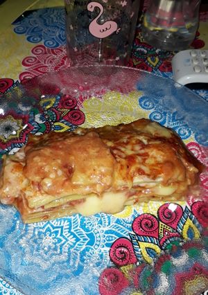 Una foto de La lasaña de Garfielddd🤭💥💣🐱