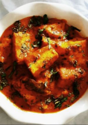 A picture of Paneer Butter Masala.