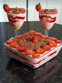 A picture of Strawberry Delight #CookPadFruits #ramadankitayari.