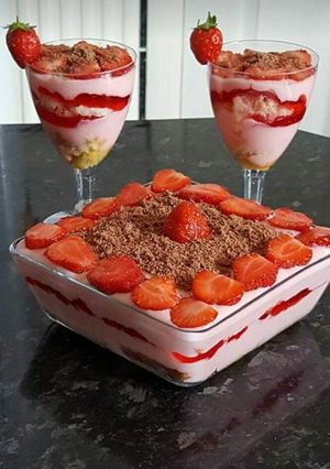 A picture of Strawberry Delight #CookPadFruits #ramadankitayari.