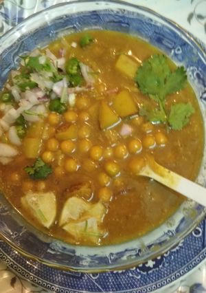 ঘুগনি (ghugni recipe in Bengali) রেসিপির প্রধান ছবি