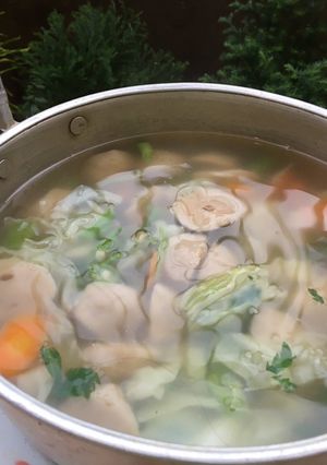 Foto resep Sop sayur pentol