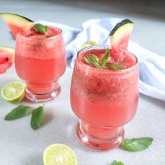 A picture of Watermelon masala mojito.