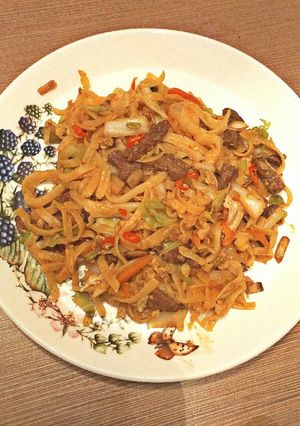 Foto resep Kwetiau sapi jamur