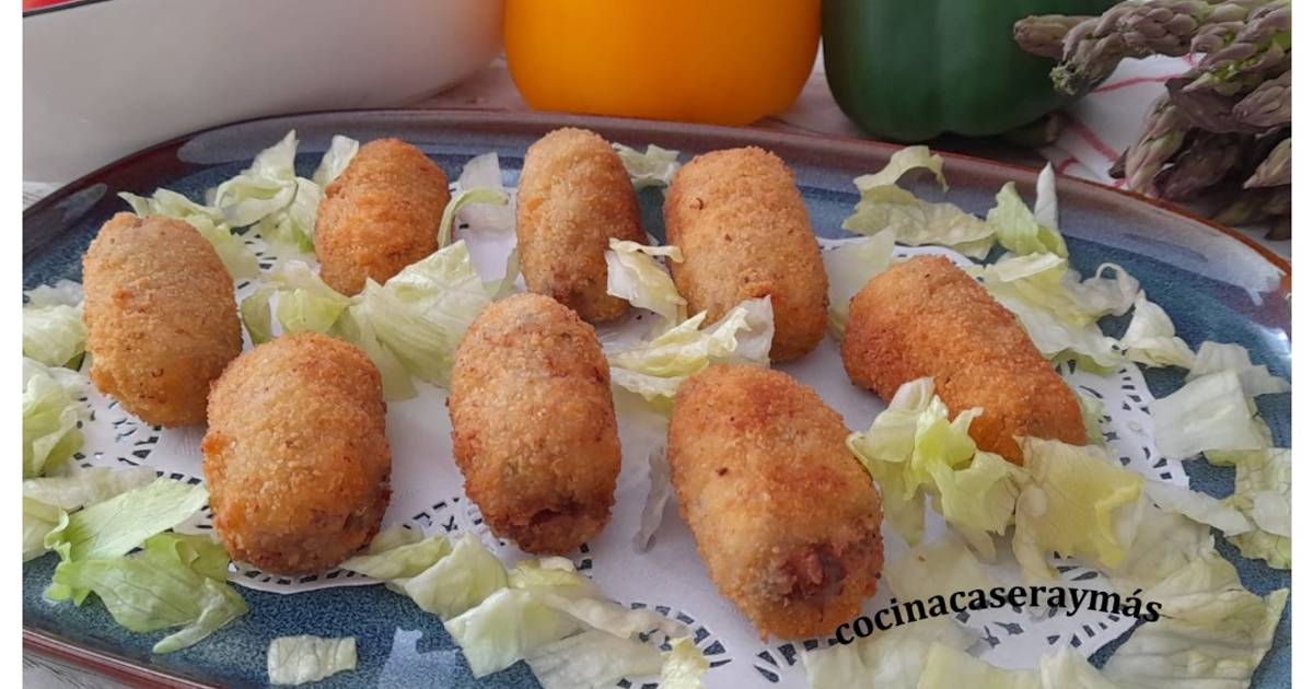Croqueta de seta 119 recetas caseras Cookpad