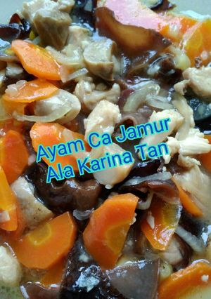 Foto resep Ayam Ca Jamur