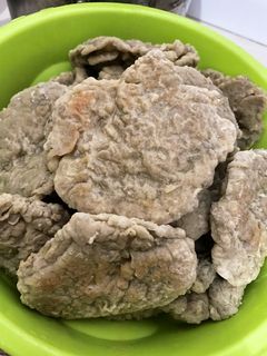 Foto resep Pempek kulit ikan tenggiri enaak garing dan lembut 👍🏻