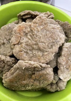 Foto resep Pempek kulit ikan tenggiri enaak garing dan lembut 👍🏻