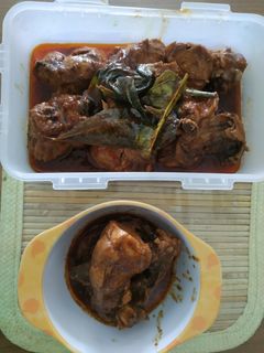 Foto resep Rendang ayam instan