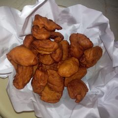 A picture of Akara (beans cake).