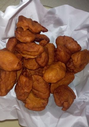 A picture of Akara (beans cake).