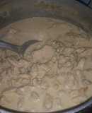 Pechuga a la crema
