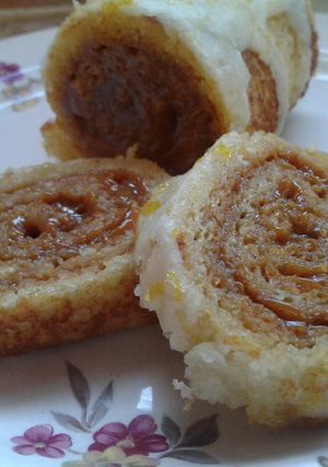 Una foto de Masa para pionono / arrollado sin gluten. Apto celíacos