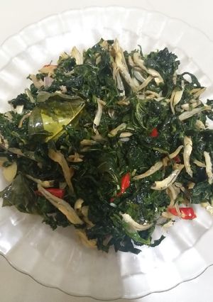 Foto resep 79.Daun Singkong Ikan Teri