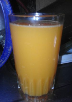 صورة لوصفة عصير