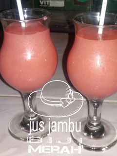 Foto resep Jus jambu biji merah