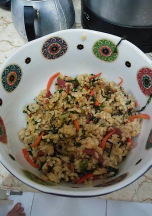 Foto resep Nasi hijo goreng