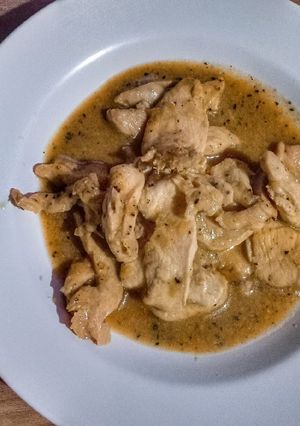 รูปของ ไก่ผัดกระเทียมพริกไทย 🐔 (คลีน)