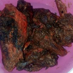 A picture of Tandoori masala chicken #indiandishcontest.