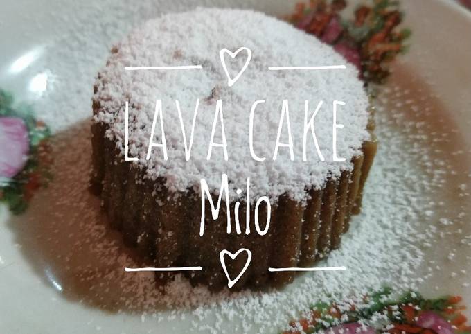 Lava Cake Milo