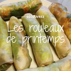 Une photo de Rouleaux de printemps
