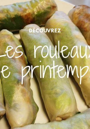 Une photo de Rouleaux de printemps