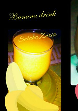 A picture of Banana Drink.