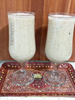 عکسی از دستور معجون شیرموز گیاهی و مقوی
