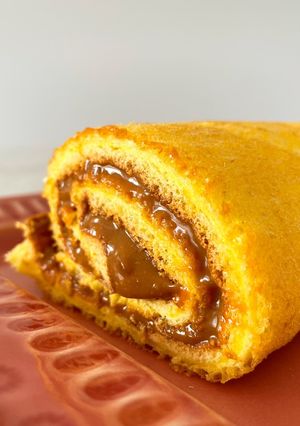 Foto de Torta com Leite Condensado cozido