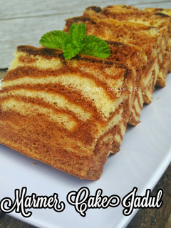 Foto resep Marmer cake jadul