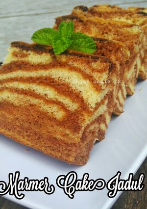 Foto resep Marmer cake jadul