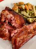 Costillas de cerdo melosas al horno
