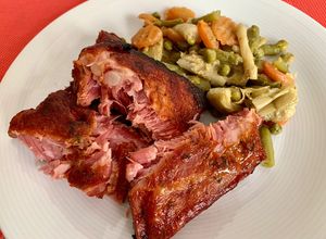 Foto principal de Costillas de cerdo melosas al horno