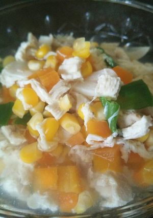 Foto resep Sup Ayam Jagung