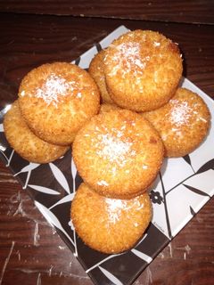 عکسی از دستور کاپ کیک باقلوایی(شربتی)
