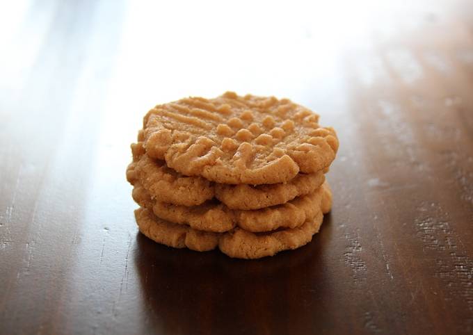 Flourless Peanut Butter Cookies recipe main photo