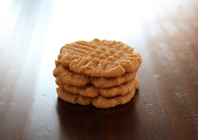 Flourless Peanut Butter Cookies