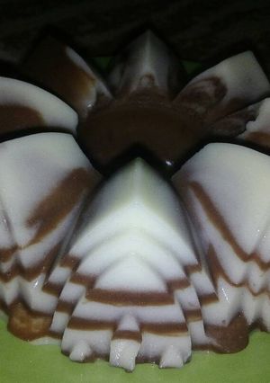 Foto resep Puding zebra