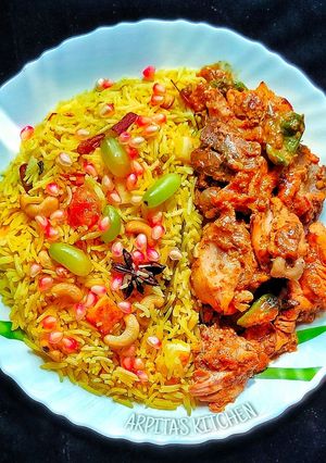 কাশ্মীরী পোলাও (Kashmiri pulao recipe in Bengali) রেসিপির প্রধান ছবি