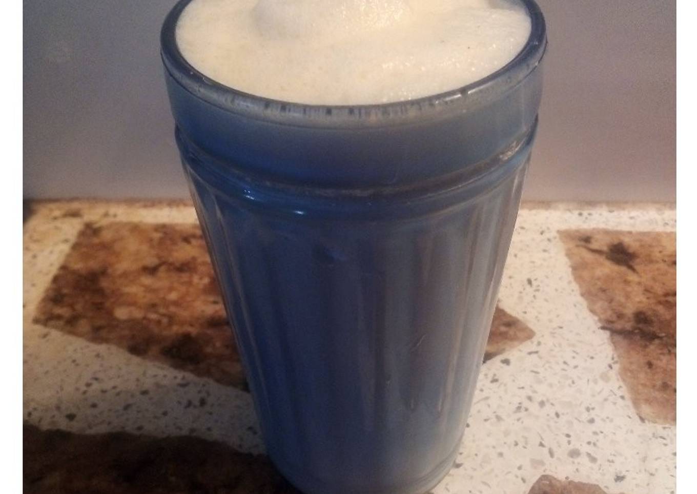 Batido de arroz con leche y dulce de leche