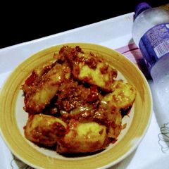 Stir fried Boiled Yam A picture of Stir fried Boiled Yam.