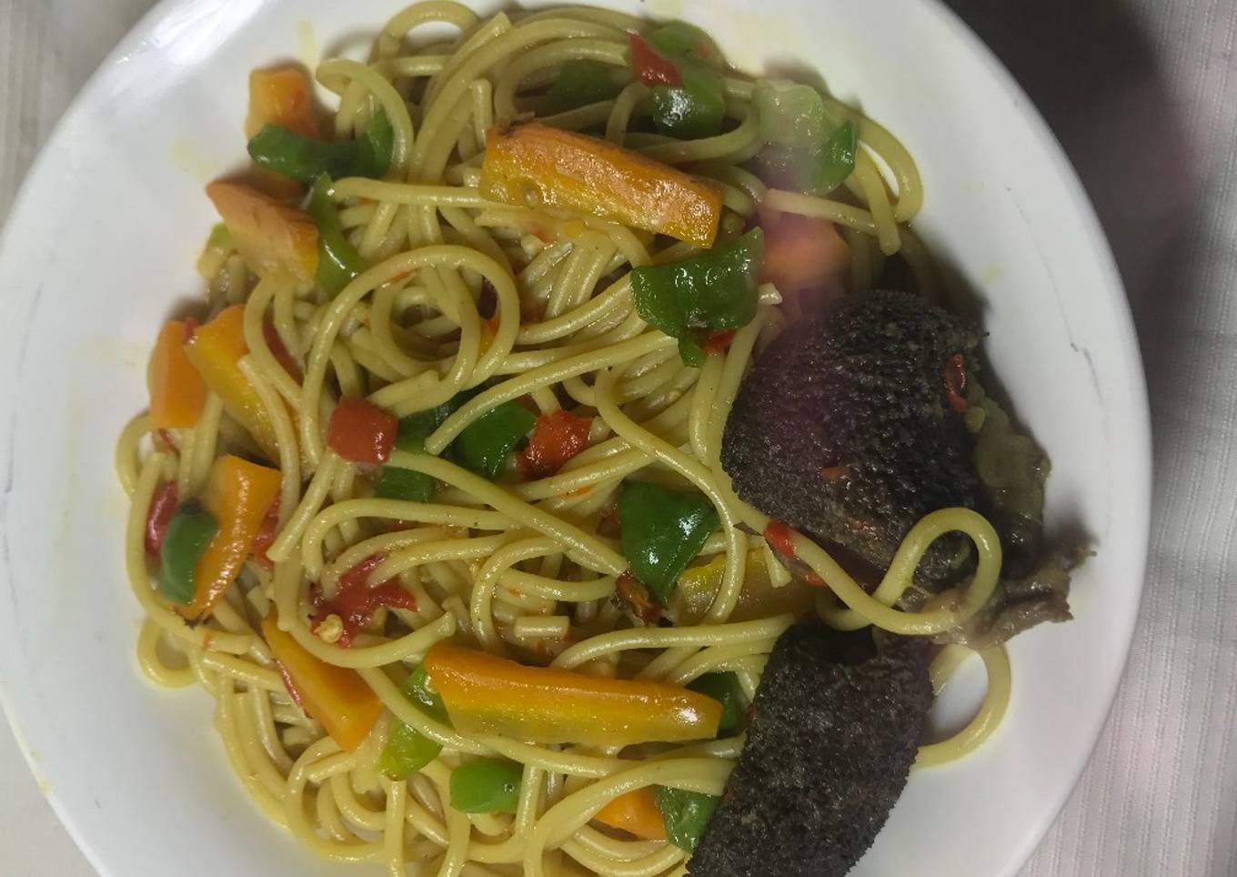 Vegetable spaghetti