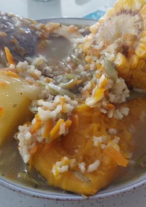 Una foto de Cazuela de Vacuno (Osobuco) chilena 🇨🇱