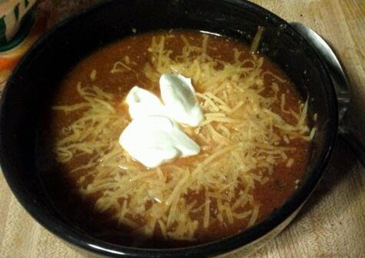 Steps to Prepare Speedy Crock pot chili