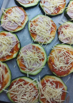 Cukkini pizza 🍕 recept fotója