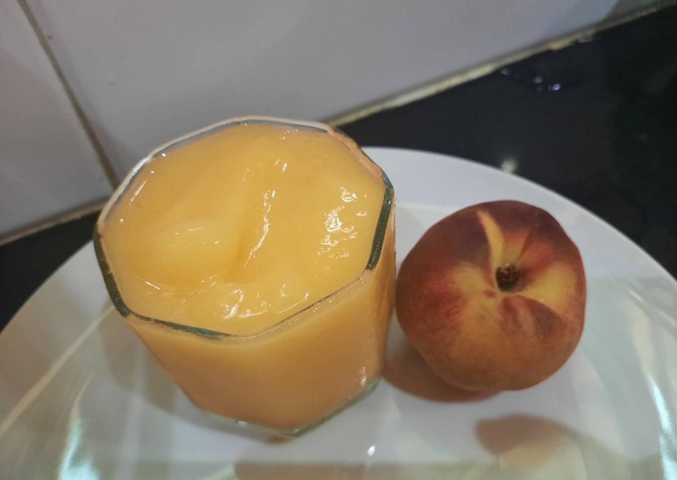 Peach slush