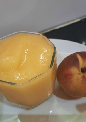 A picture of Peach slush.