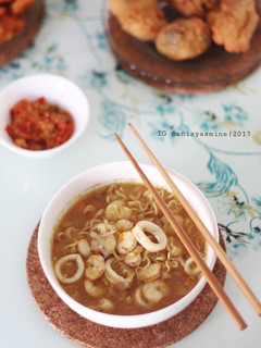 Foto resep Mie Kari Seafood