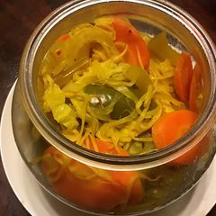 A picture of California Farm Fresh Turmeric Sweet Sour Salad.